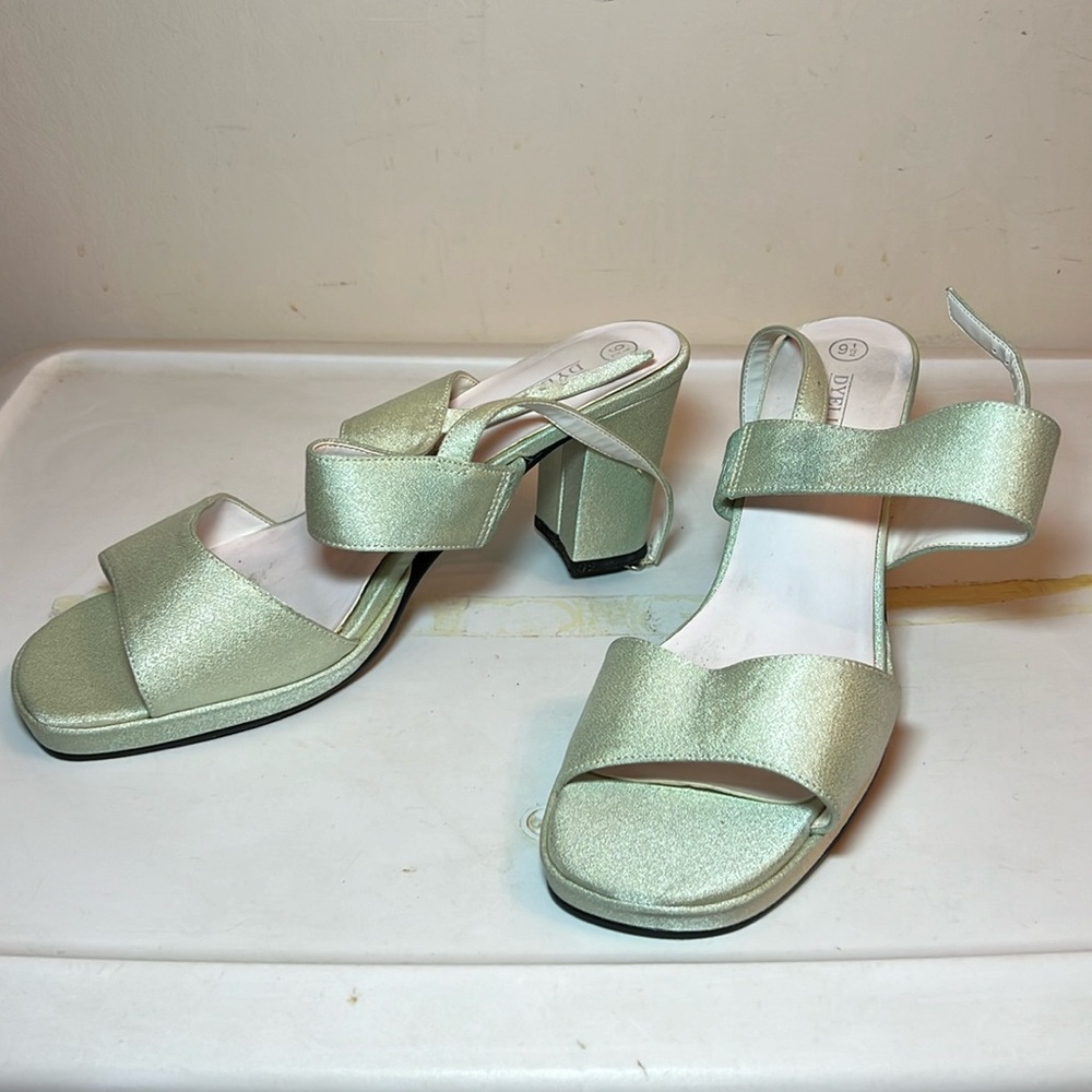 Used Square High Heels Heels